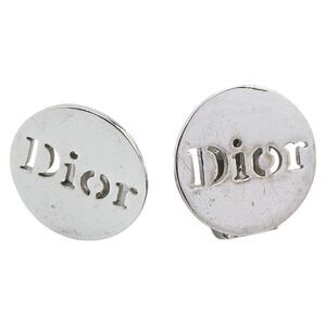 Dior Logo Round Earrings